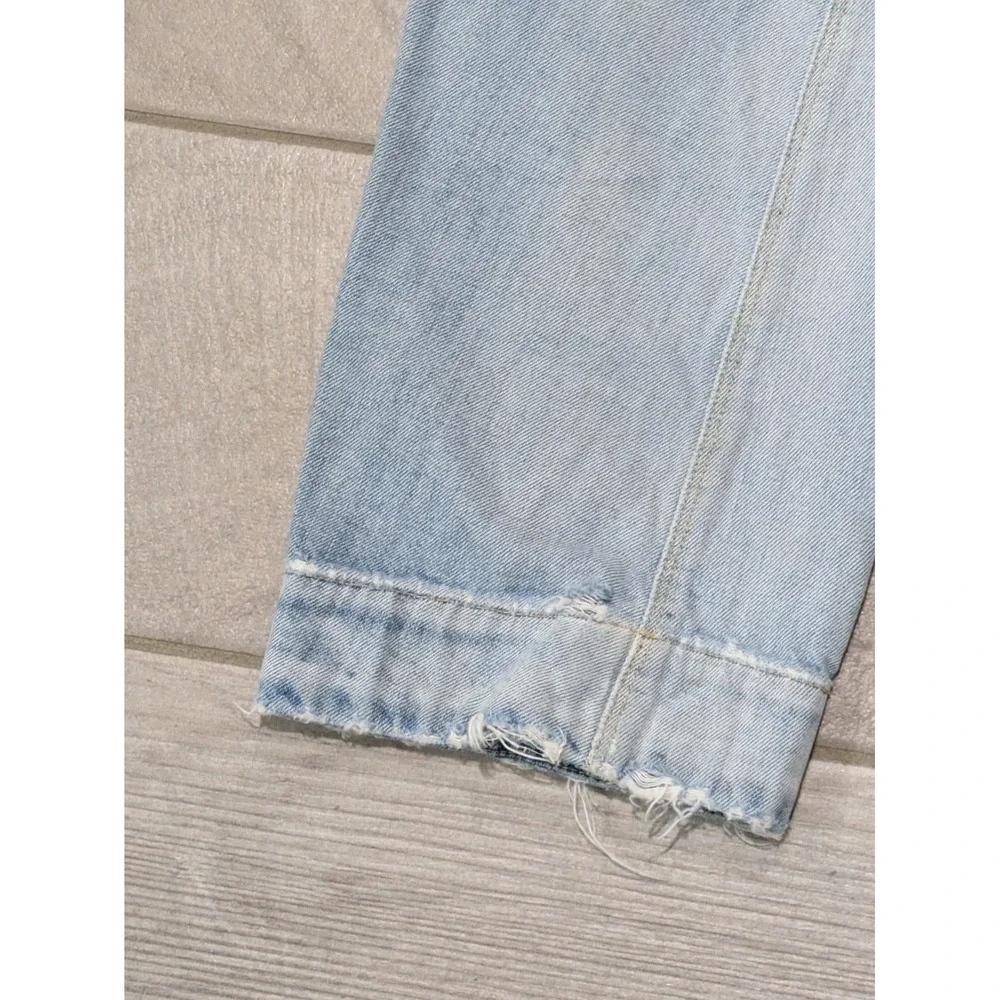 Vintage Levi's Engineered Twisted Jeans 34 (32x34) Hook Fastener Distressed Y2K